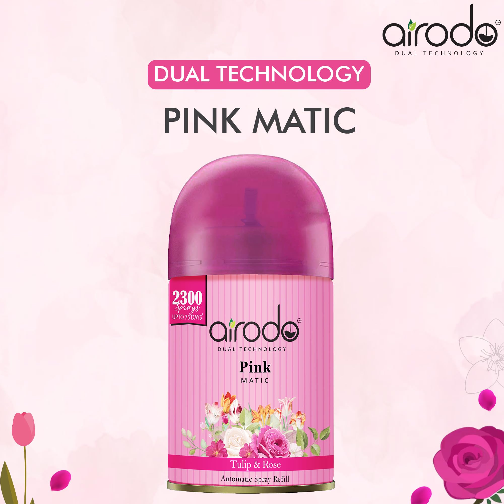 Airodo Automatic Room Fresheners Refill Air Matic Boost Home Fragrance With 2300 Sprays Each Bottle Mix Pack Of 6